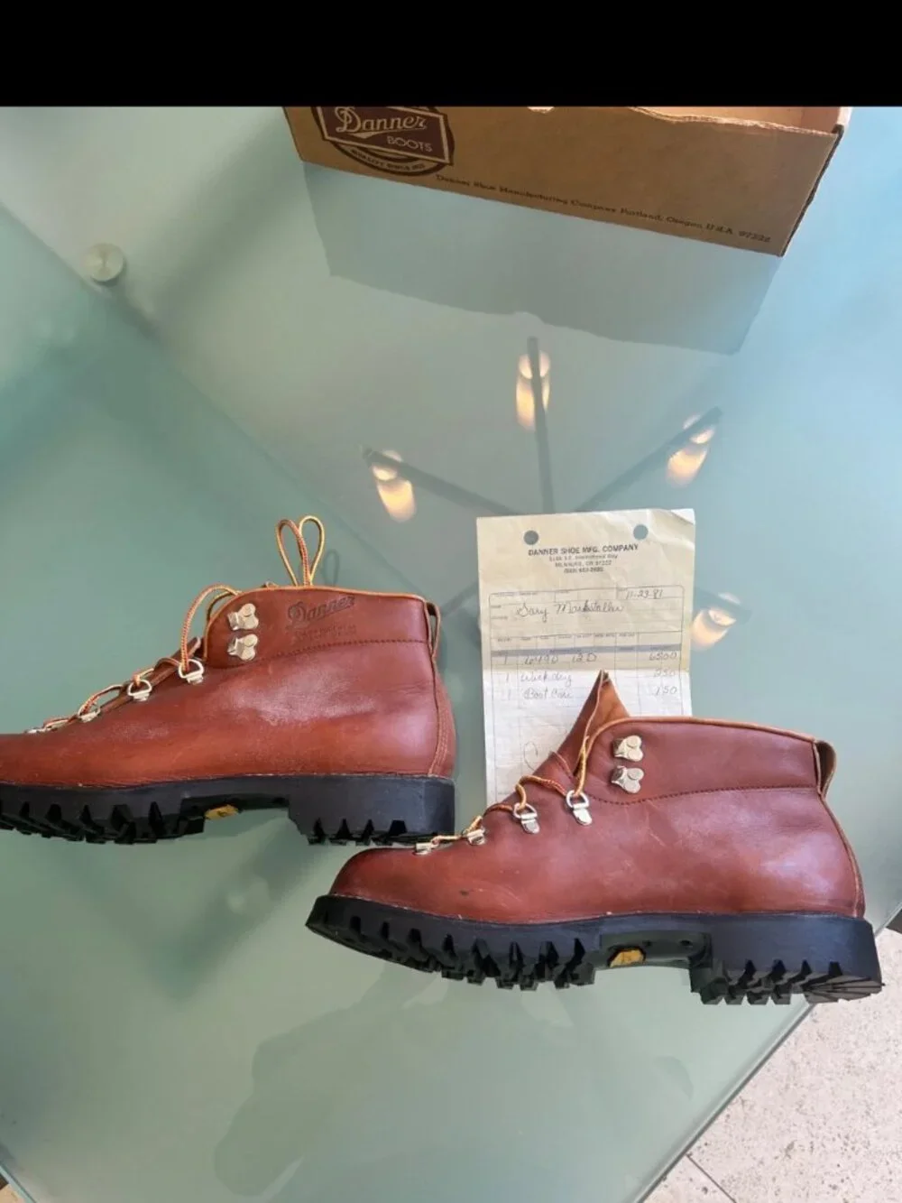NEW Vintage Danner 6490 hiking boots